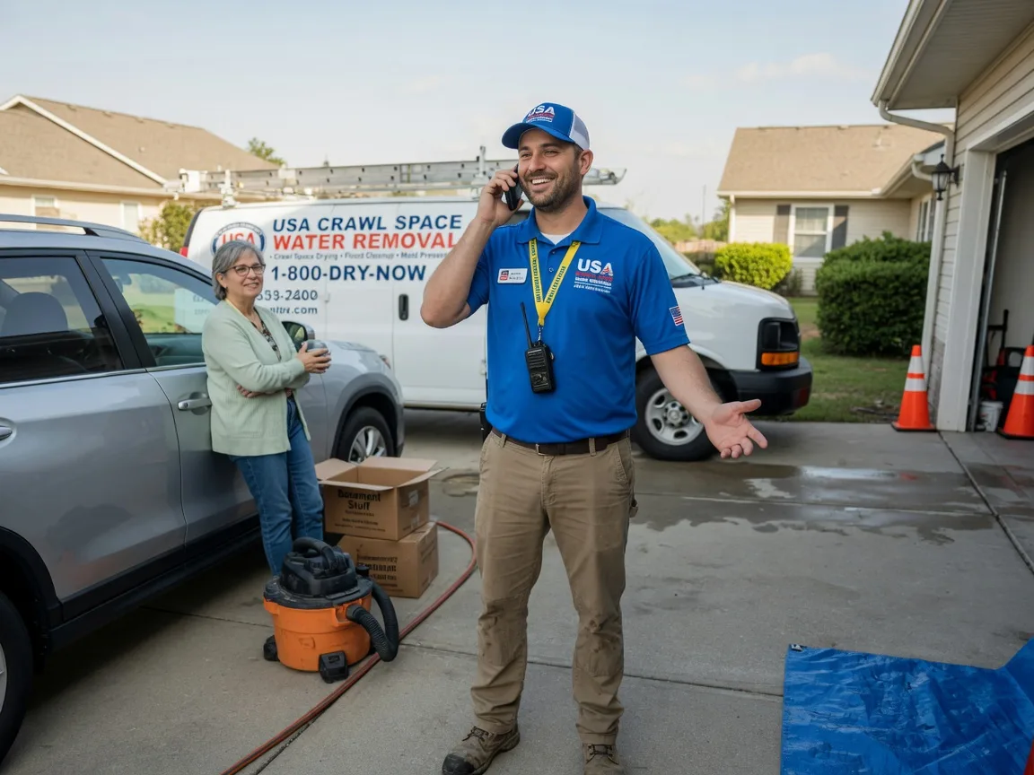 Crawl Space Water Removal Blue Gap, AZ FAQs